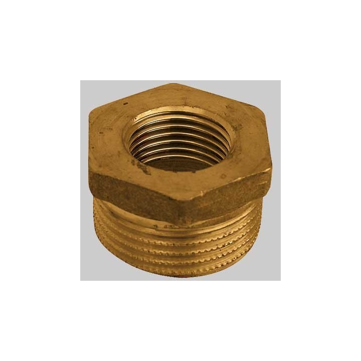 RIDUZIONE MASCHIO/FEMMINA OTTONE GIALLO - 1/2 x 1/4