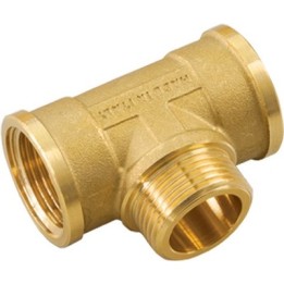 TEE FMF IN OTTONE GIALLO 1" x 1" x 1"