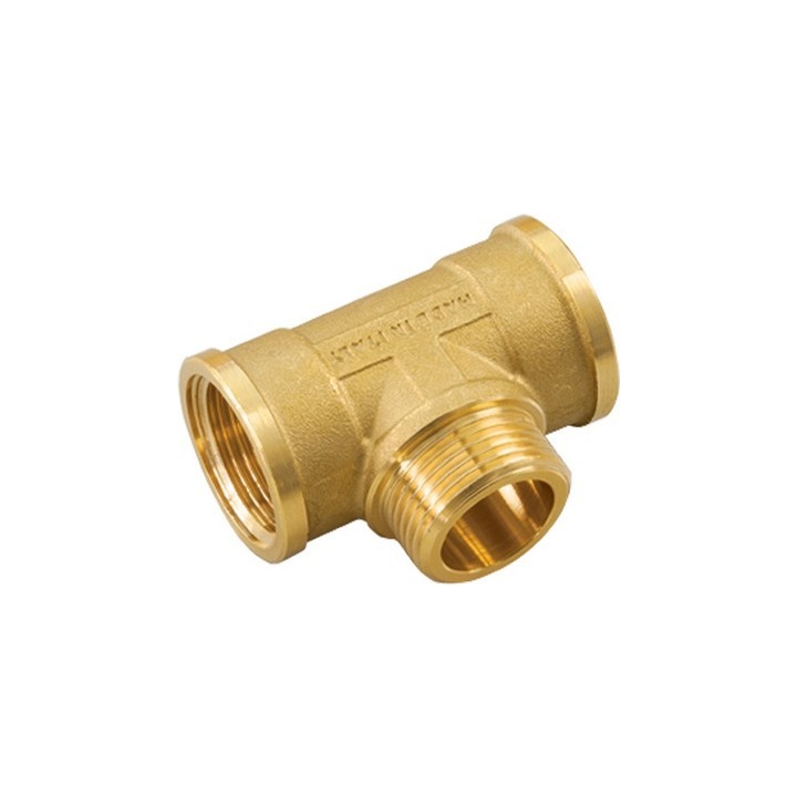 TEE FMF IN OTTONE GIALLO 1" x 1" x 1"