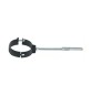 COLLARE P/TUBO STUFA A PELLET NERO SAT D 10 CM