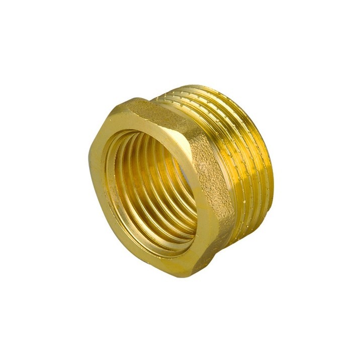 RIDUZIONE MF IN OTTONE GIALLO 3/8" x 1/4"