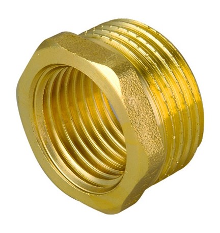 RIDUZIONE MF IN OTTONE GIALLO 1" 1/4 x 1"