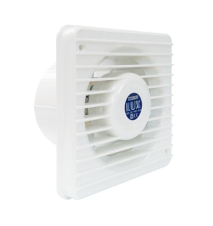 ASPIRATORE ELETTRICO LUX102 A MURO 15W D 80 MM
