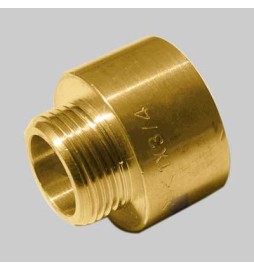 MANICOTTO RIDOTTO MASCHIO/FEMMINA OTTONE GIALLO - 3/8x1/2