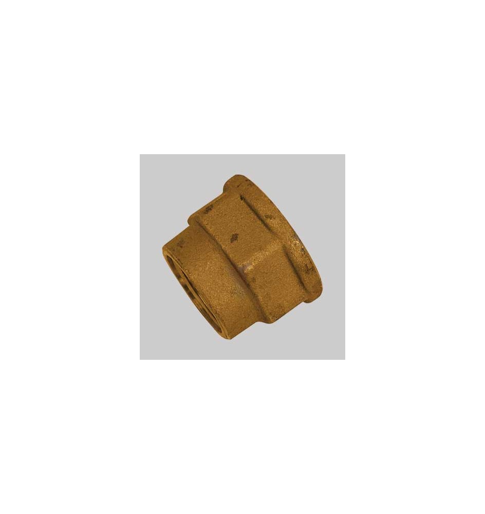 MANICOTTO RIDOTTO FEMMINA/FEMMINA OTTONE GIALLO - 3/8 x 1/4