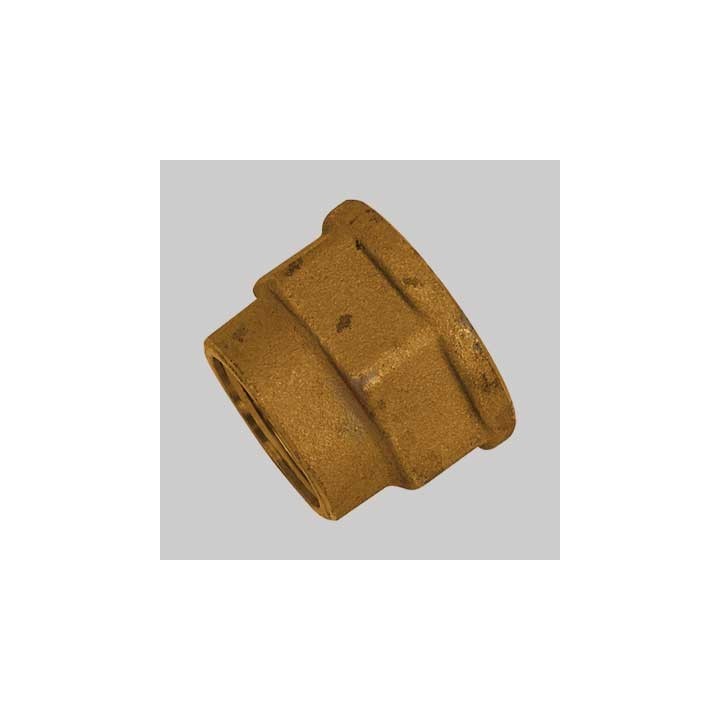 MANICOTTO RIDOTTO FEMMINA/FEMMINA OTTONE GIALLO - 3/8 x 1/4