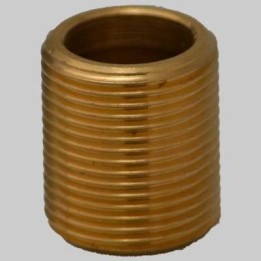 NIPLES TUTTO FILETTATO OTTONE GIALLO - 3/8