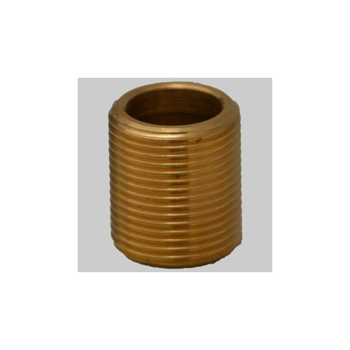 NIPLES TUTTO FILETTATO OTTONE GIALLO - 3/8