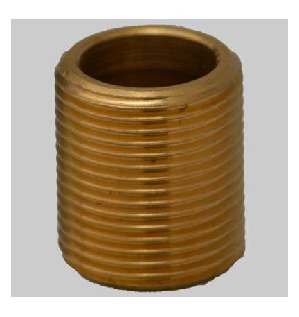 NIPLES TUTTO FILETTATO OTTONE GIALLO - 3/4