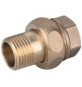 RACCORDO DIRITTO MF 3 PEZZI OTTONE GIALLO IBP 1"