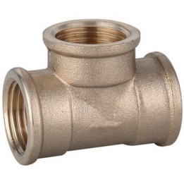 TEE FF IN OTTONE GIALLO IBP 3/4" -CONF