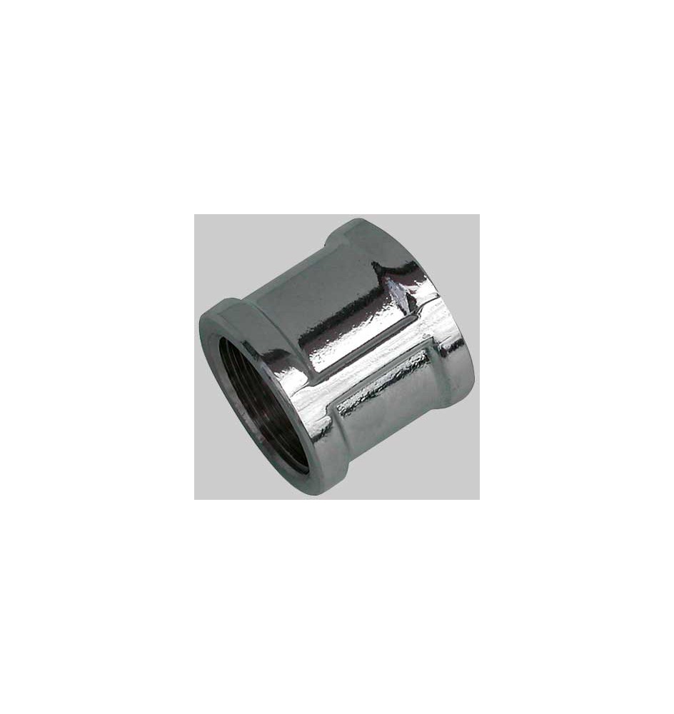 MANICOTTO FEMMINA/FEMMINA CROMATO - 1" x 1"