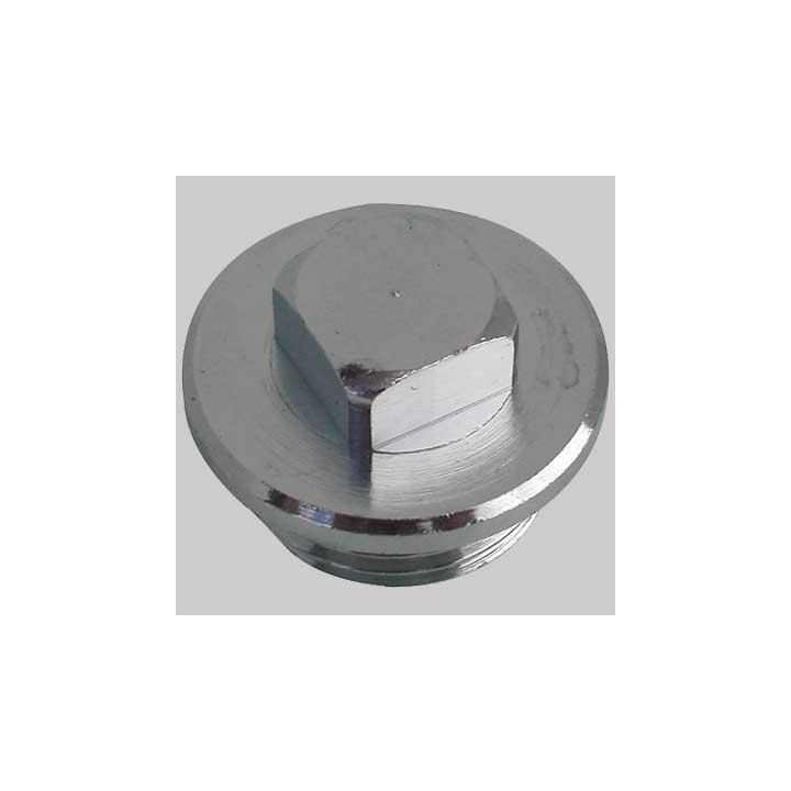 TAPPO MASCHIO CON QUADRO OTTONE CROMATO - 1/2