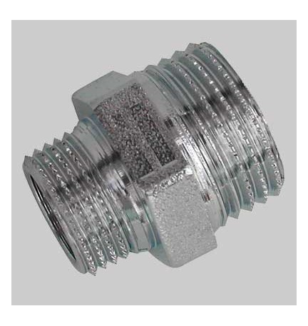 NIPLES RIDOTTO OTTONE CROMATO - M 1" x 1/2 M