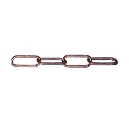 CATENA P/LAMPADARIO FILO TONDO 3,8 MM NICHEL*