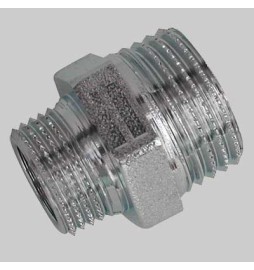 NIPLES RIDOTTO OTTONE CROMATO - M 1" x 3/4 M