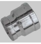 MANICOTTO RIDOTTO FEMMINA/FEMMINA OTTONE CROMATO - 1" x 3/4