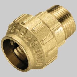 RACCORDO DIRITTO MASCHIO COBRA RING - 32 x 1"