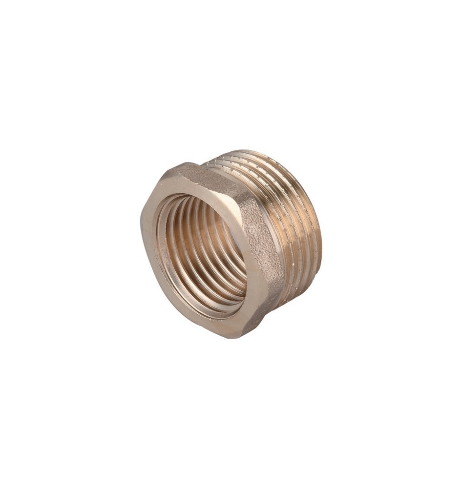 RIDUZIONE MF IN OTTONE GIALLO IBP 3/4 x 3/8