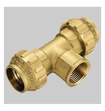 RACCORDO A TEE FEMMINA COBRA RING - 50 x 1"1/2 x 50