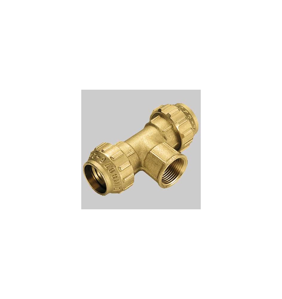 RACCORDO A TEE FEMMINA COBRA RING - 63 x 2" x 63