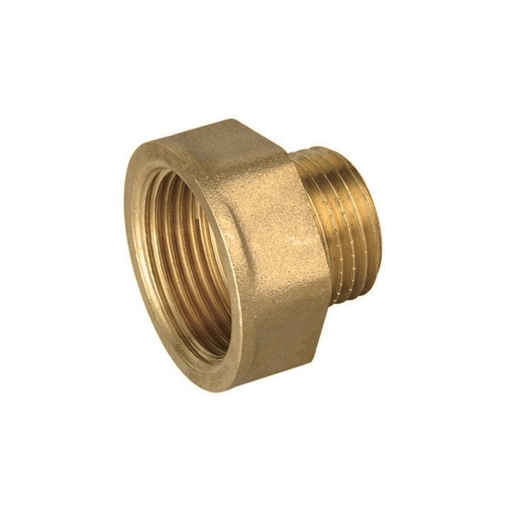 PROLUNGA RIDOTTA FM IN OTTONE GIALLO IBP 1"1/4 x 3/4