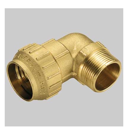 RACCORDO A GOMITO MASCHIO COBRA RING - 20 x 1/2