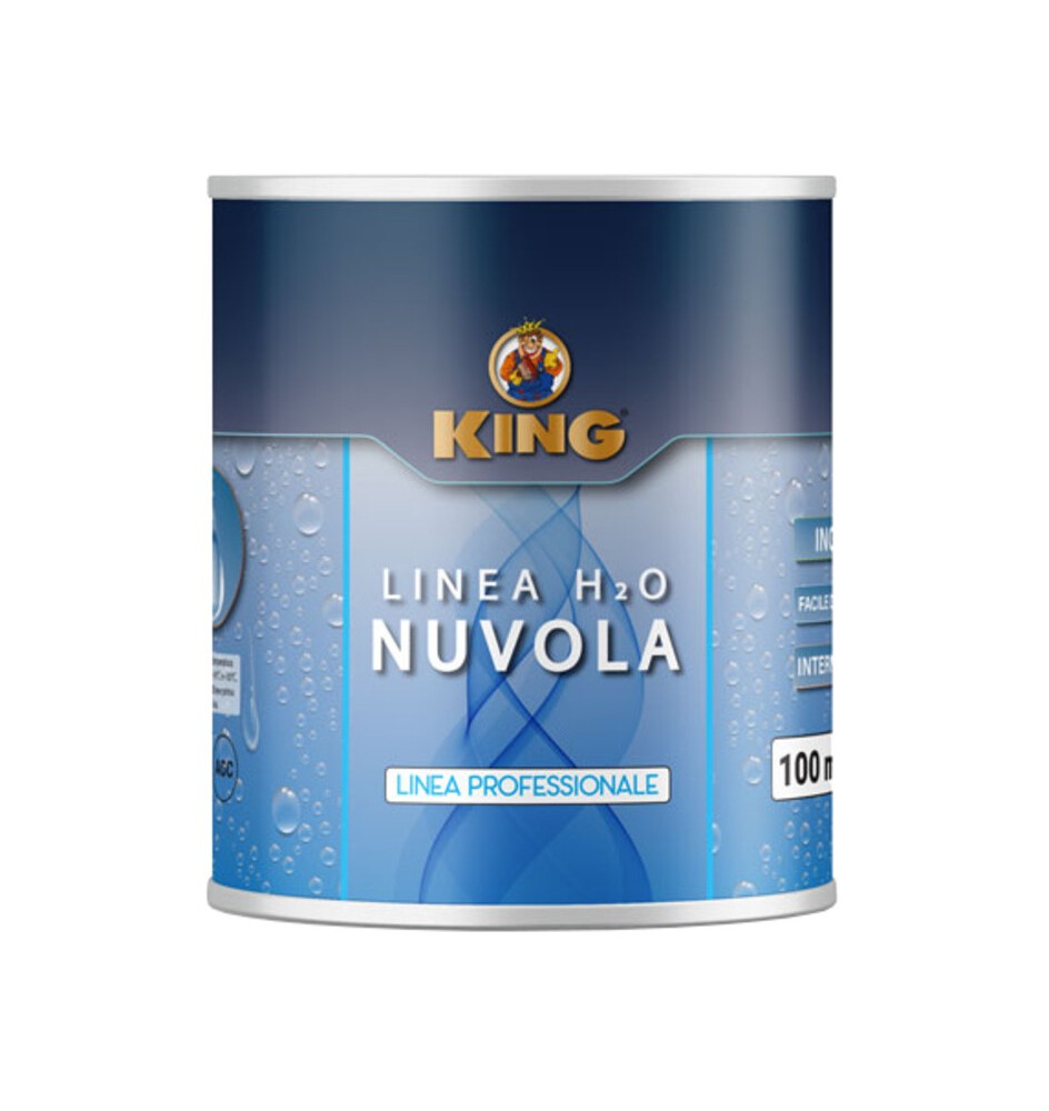 NUVOLA SMALTO H2O ACRIL. 100 ML BIANCO OPACO