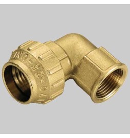 RACCORDO A GOMITO FEMMINA COBRA RING - 20 x 1/2