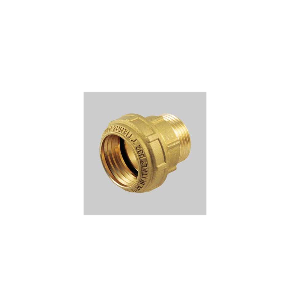 RACCORDO DIRITTO MASCHIO PN 25 COBRARING - 50 x 1"1/2