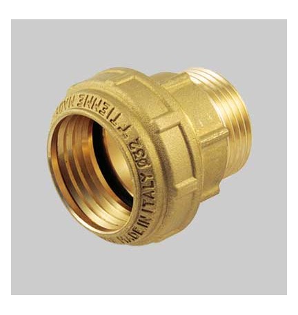 RACCORDO DIRITTO MASCHIO PN 25 COBRARING - 50 x 1"1/2
