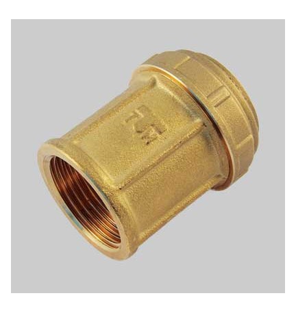 RACCORDO DIRITTO FEMMINA PN 25 COBRARING - 25 x 3/4