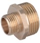 NIPPLE DIRITTO RIDOTTO MM OTTONE GIALLO IBP 2" x 1"1/2