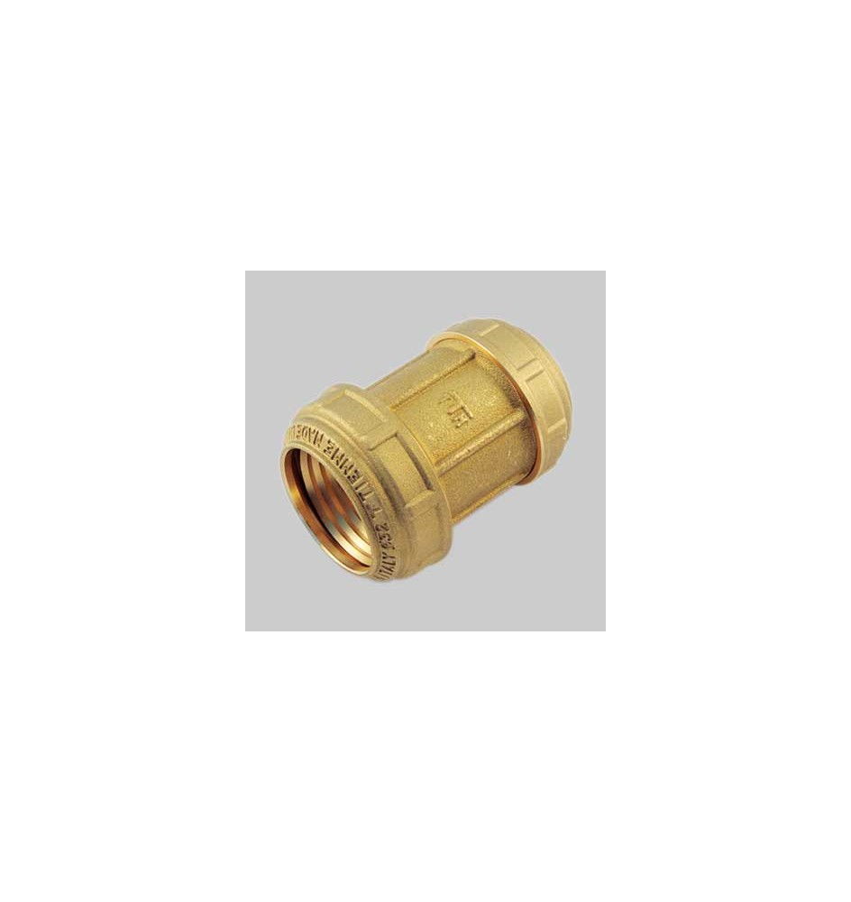 RACCORDO DIRITTO DOPPIO PN 25 COBRARING - 50 x 50