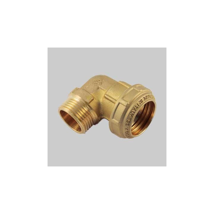 RACCORDO CURVO MASCHIO PN 25 COBRARING - 50 x 1"1/2