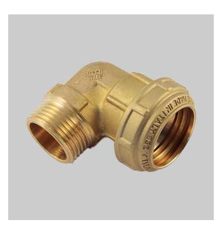 RACCORDO CURVO MASCHIO PN 25 COBRARING - 63 x 2"