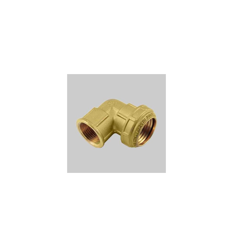 RACCORDO CURVO FEMMINA PN 25 COBRARING - 32 x 1"