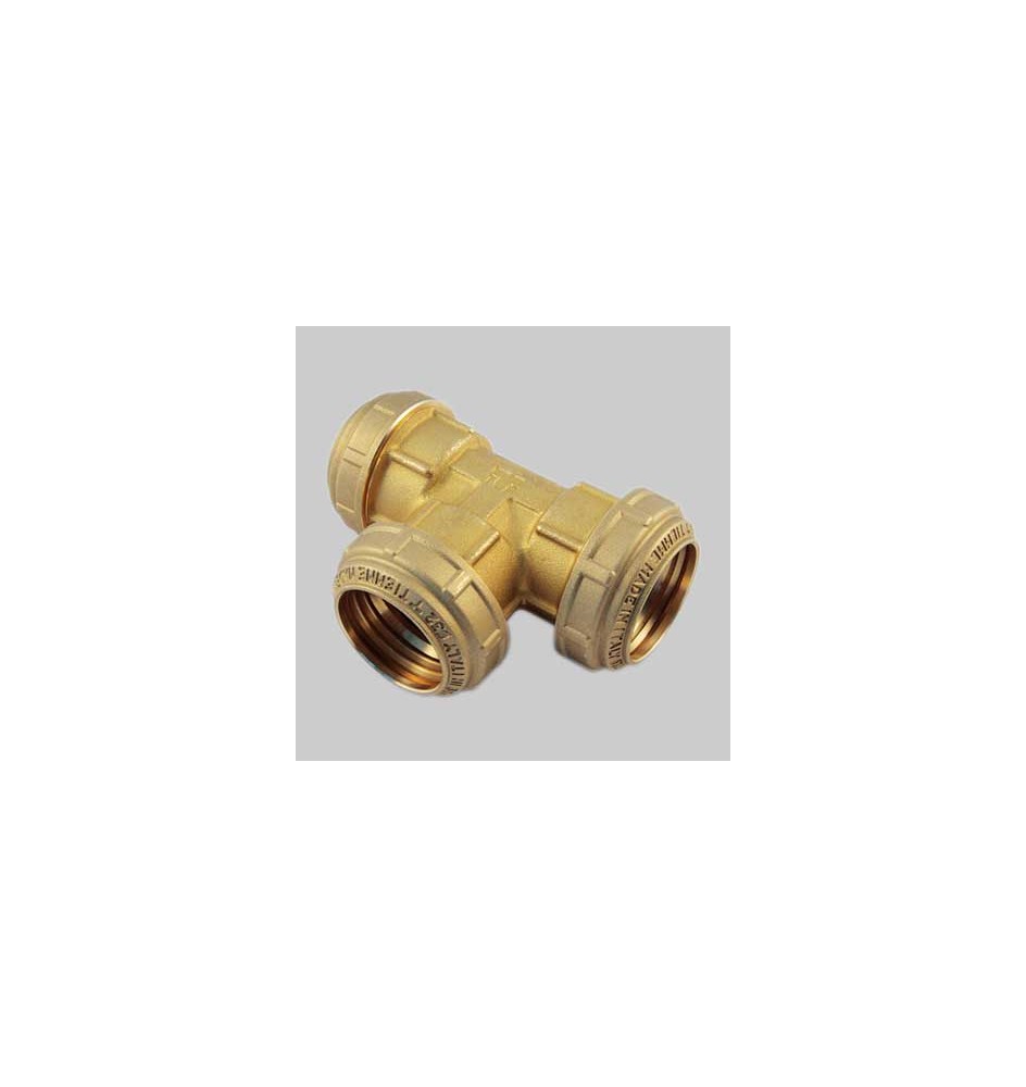 RACCORDO A TEE PN 25 COBRARING - 40 x 40 x 40