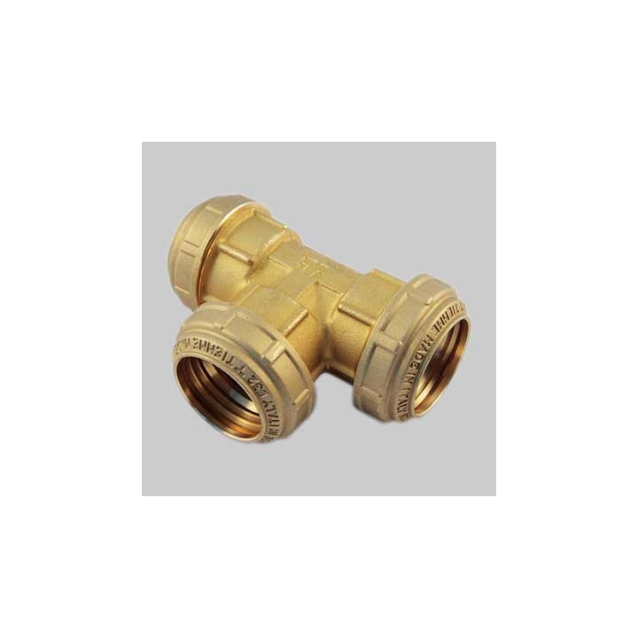 RACCORDO A TEE PN 25 COBRARING - 40 x 40 x 40