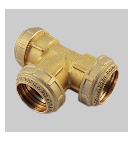 RACCORDO A TEE PN 25 COBRARING - 50 x 50 x 50
