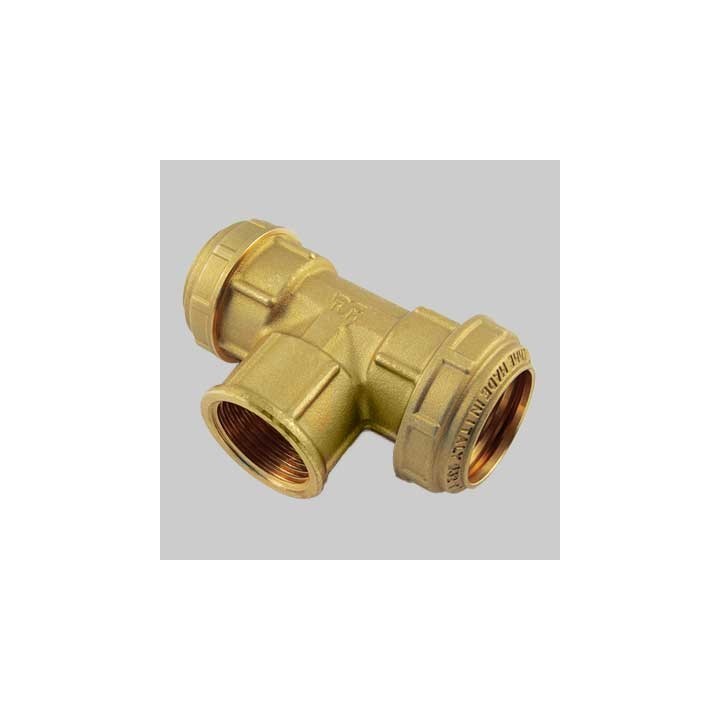 RACCORDO A TEE FEMMINA PN 25 COBRARING - 40 x 1"1/4 x 40