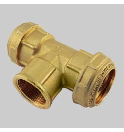 RACCORDO A TEE FEMMINA PN 25 COBRARING - 50 x 1"1/2 x 50