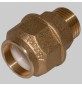 RACCORDO DIRITTO MASCHIO ANELLO RESINA - 40 x 1"1/4