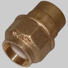 RACCORDO DIRITTO FEMMINA ANELLO RESINA - 50 x 1"1/2