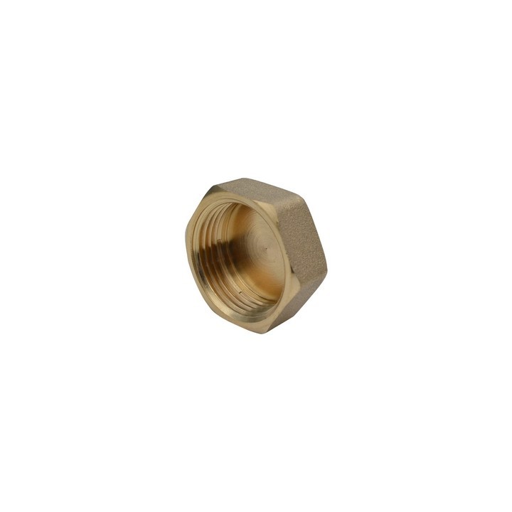 TAPPO FEMMINA OTTONE GIALLO IBP 1/2"