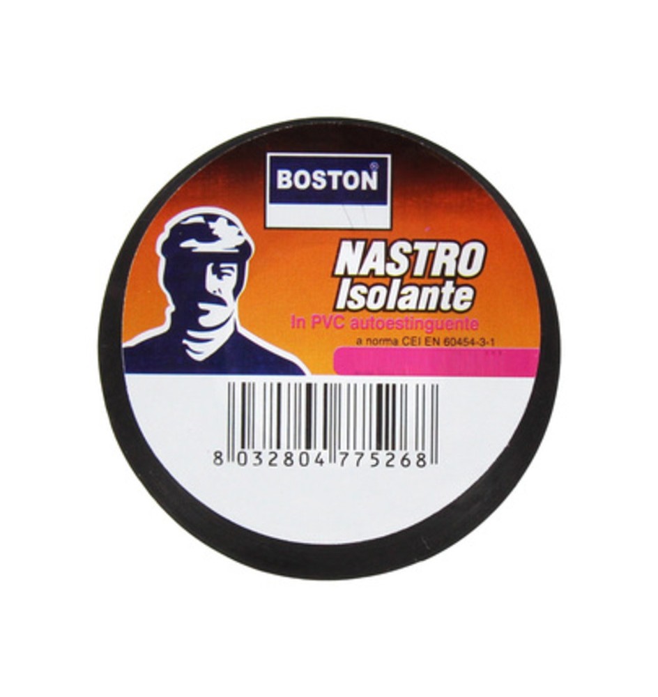 BOSTON NASTRO ISOLANTE NERO 50MMX25M