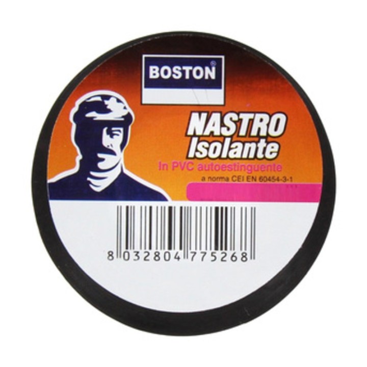BOSTON NASTRO ISOLANTE NERO 50MMX25M