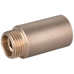 PROLUNGA FILETTATA MF IN OTTONE GIALLO IBP 1/2 x 15