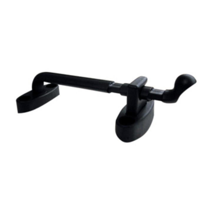BL FERMAIMPOSTE IN PLASTICA BRUCO NERO 2 PZ