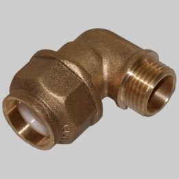 RACCORDO A GOMITO MASCHIO ANELLO RESINA - 32 x 1"